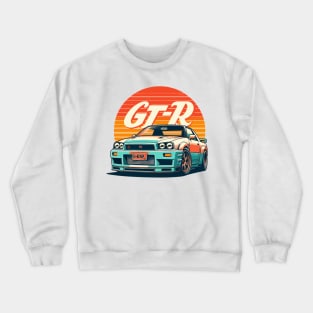 Nissan GTR R34 Crewneck Sweatshirt